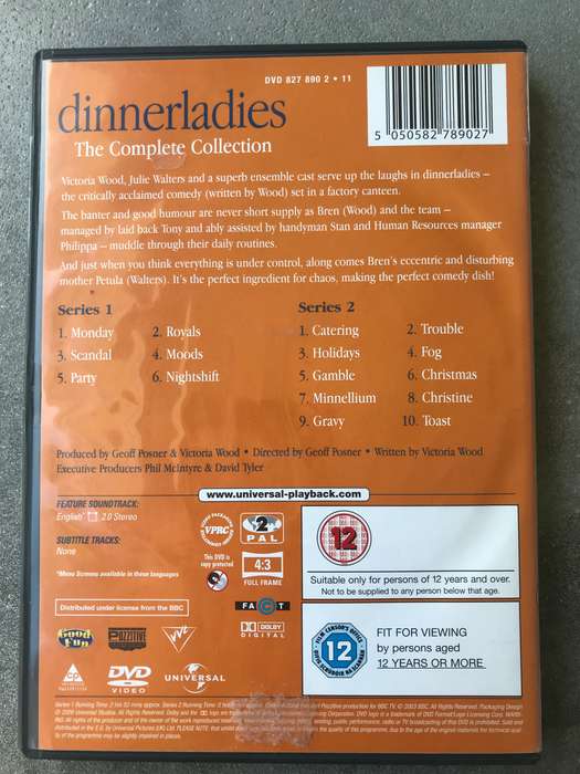 Dinnerladies: Series 1 - 2 (Complete) [3 DVD]