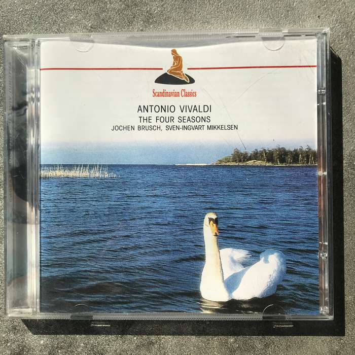 Vivaldi: The Four Seasons (transcribed for violin and organ) [CD]