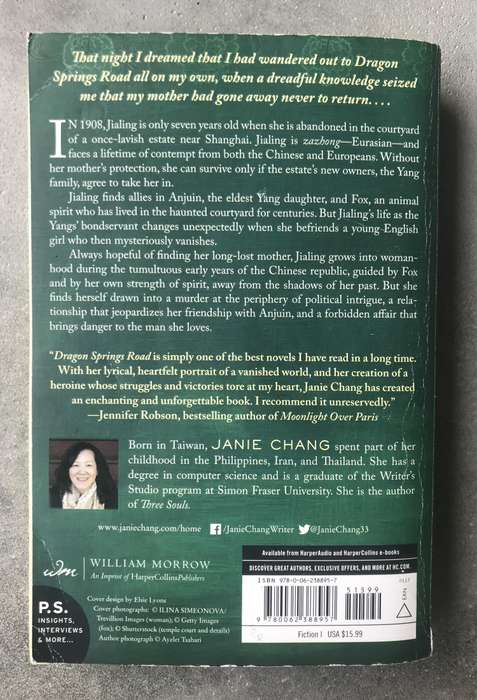 Dragon Springs Road by Janie Chang [Paperback: Good]