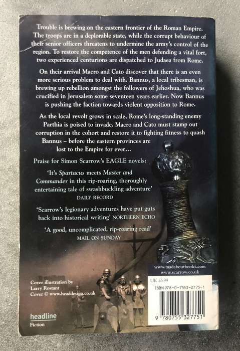 The Eagle in the Sand (Eagles of the Empire #7) by Simon Scarrow [Paperback: Average]