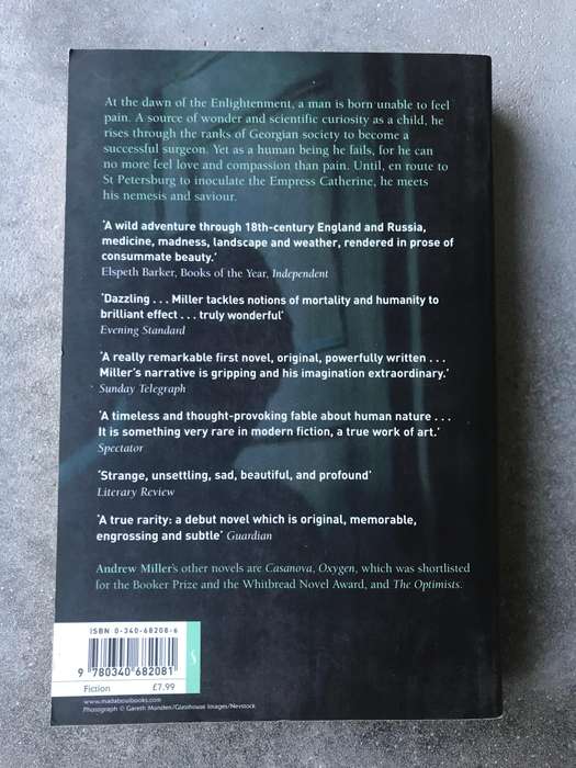 Ingenious Pain by Andrew Miller [Paperback: Excellent]
