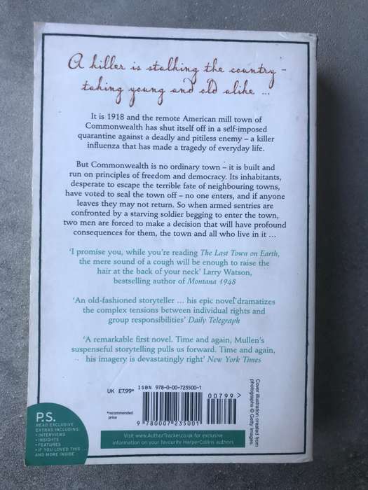 The Last Town on Earth by Thomas Mullen [Paperback: Excellent]