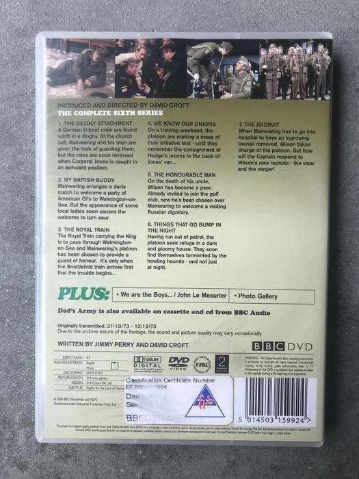 Dad's Army - Series 6 [2 DVD]