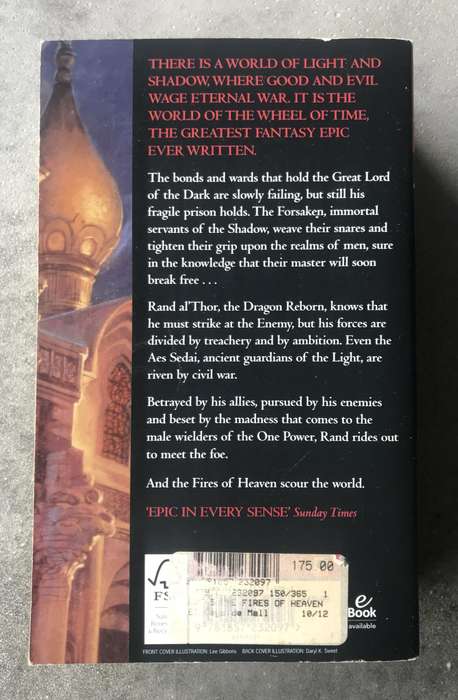 The Fires of Heaven (Wheel of Time #5) by Robert Jordan [Paperback: Very Good]