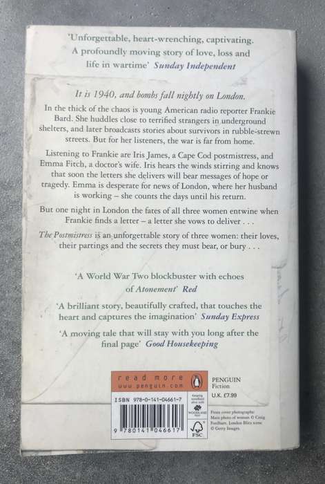 The Postmistress by Sarah Blake [Paperback: Very Good]