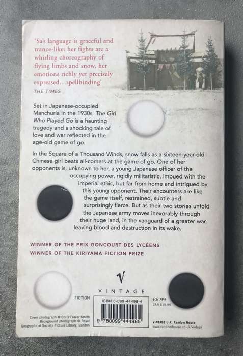 The Girl Who Played Go by Shan Sa [Paperback: Very Good]