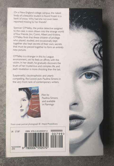 Red Leaves by Paullina Simons [Paperback: Like New]