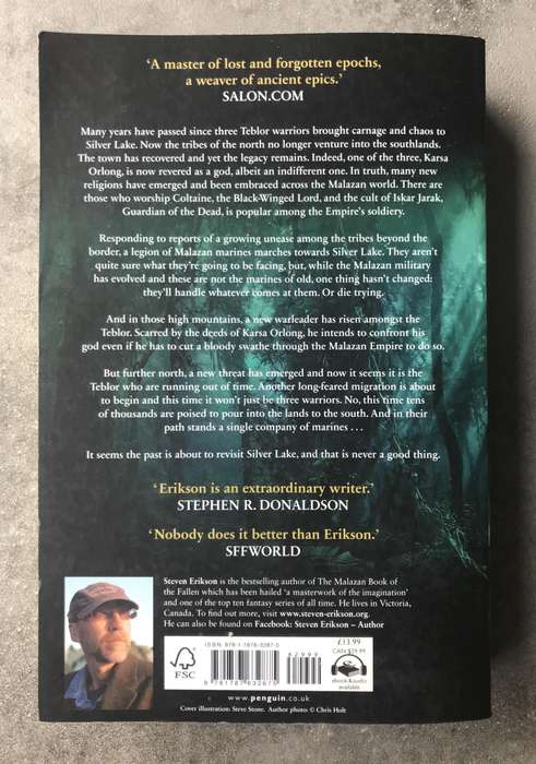 The God is Not Willing (Witness #1) by Steven Erikson [Large Paperback: Excellent]