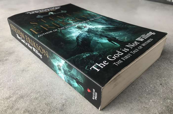 The God is Not Willing (Witness #1) by Steven Erikson [Large Paperback: Excellent]