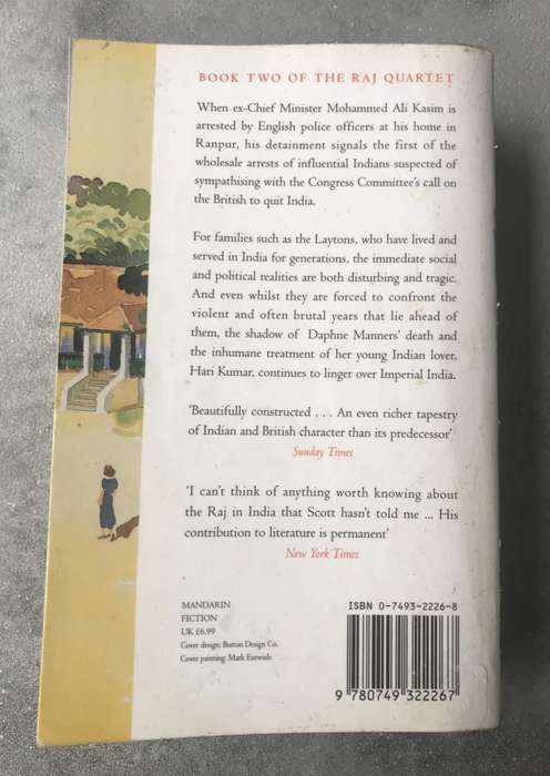 The Day of the Scorpion (Raj Quartet #2) by Paul Scott [Paperback: Good]