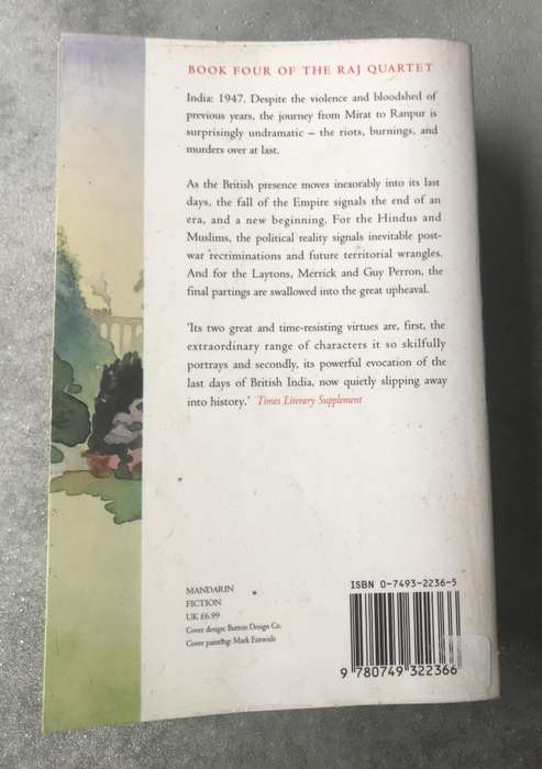 A Division of the Spoils (Raj Quartet #4) by Paul Scott [Paperback: Good]