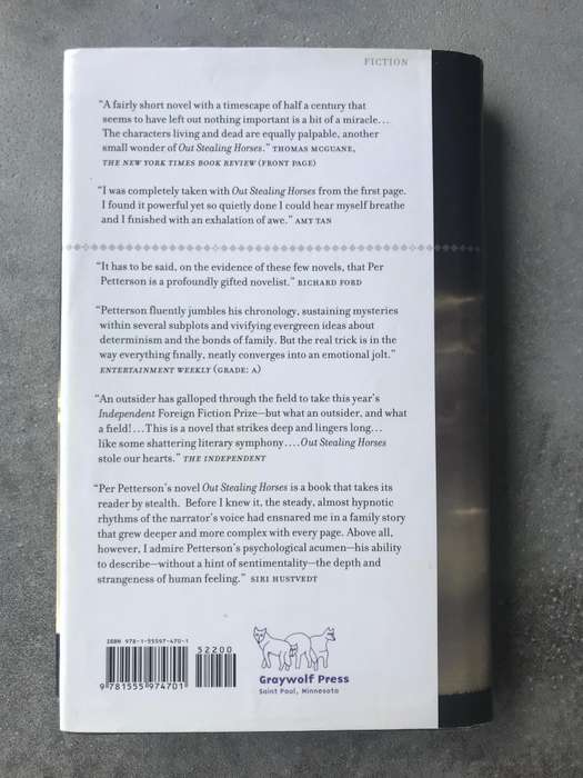 Out Stealing Horses by Per Petterson [Hardcover: Very Good]