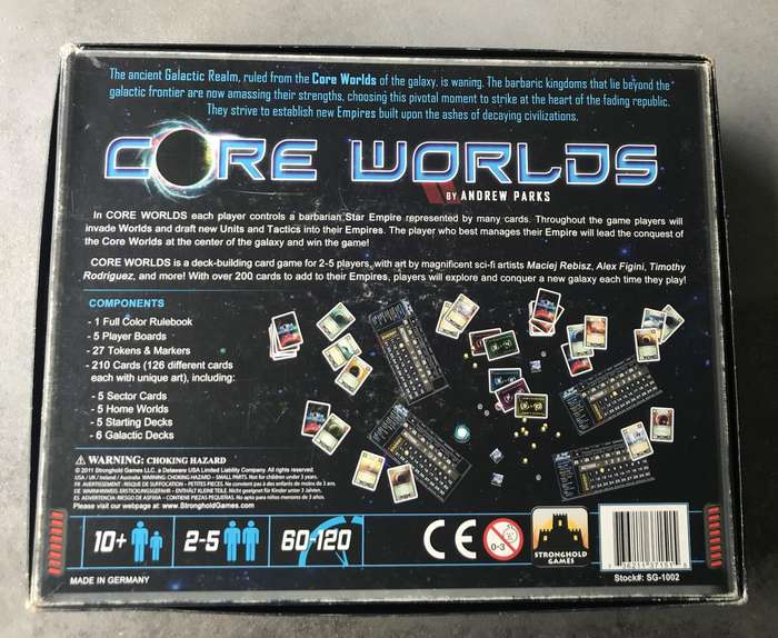 Core Worlds + Galactic Orders Expansion [Boardgame]