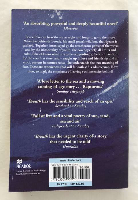 Breath by Tim Winton [Paperback: Excellent]