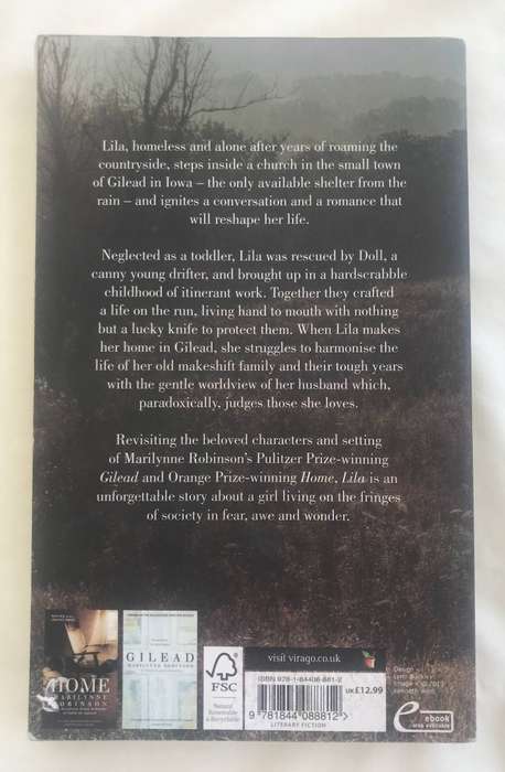 Lila (Gilead #3) by Marilynne Robinson [Paperback: Very Good]