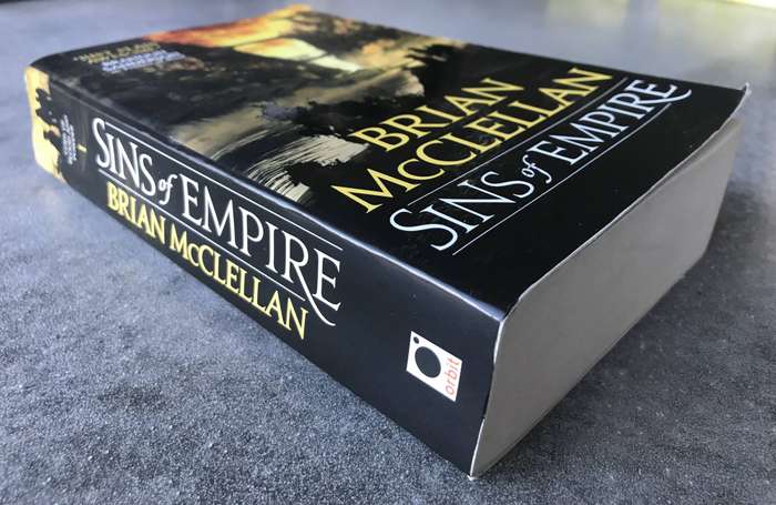 Sins of Empire (Gods of Blood and Powder #1) by Brian McClellan [Paperback: Excellent]