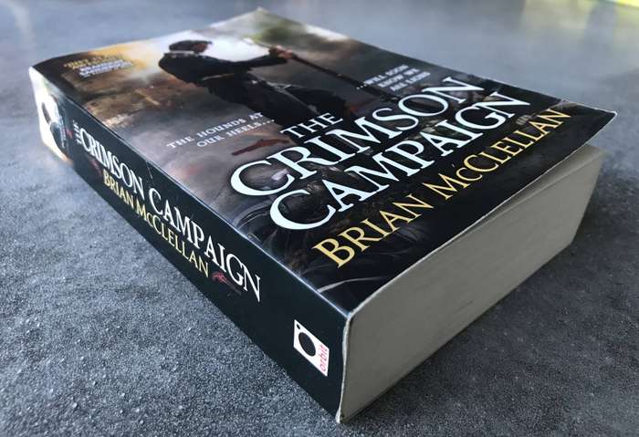 The Crimson Campaign (Powder Mage #2) by Brian McClellan [Paperback: Excellent]