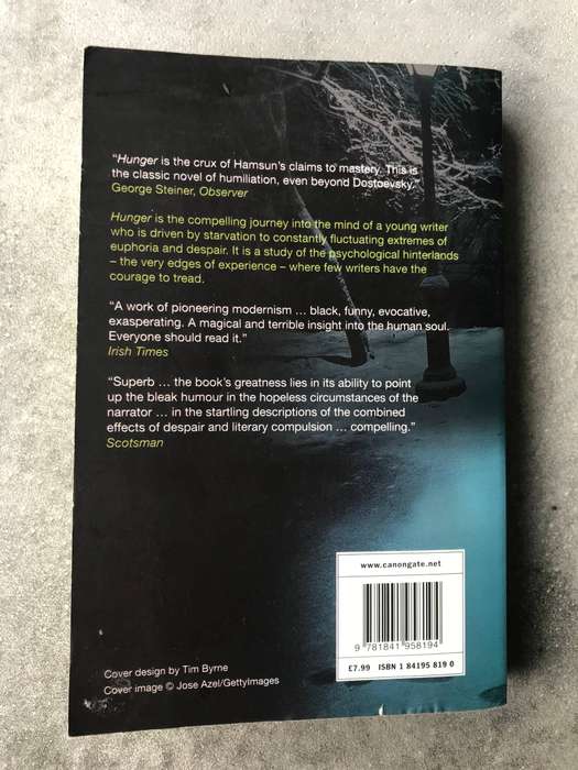 Hunger by Knut Hamsun [Paperback: Very Good]