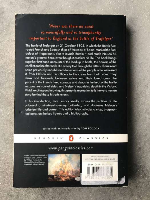 Trafalgar: An Eyewitness History edited by Tom Pocock [Paperback: Very Good]