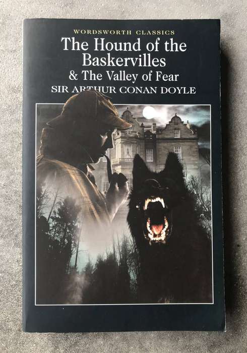 The Hound of the Baskervilles & The Valley of Fear by Arthur Conan Doyle [Paperback: Excellent]