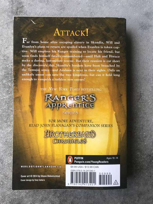The Battle for Skandia (Ranger's Apprentice #4) by John Flanagan [Paperback: Like New]