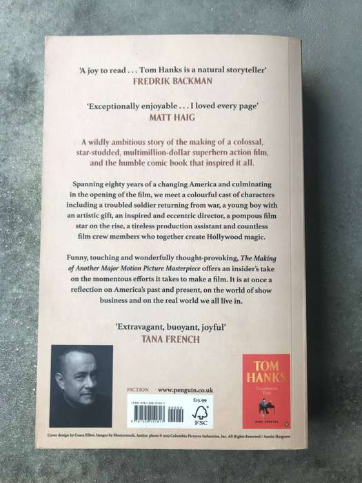 The Making of Another Major Motion Picture Masterpiece by Tom Hanks [Large Paperback: Excellent]