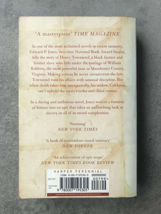 The Known World by Edward P. Jones [Paperback: Average]