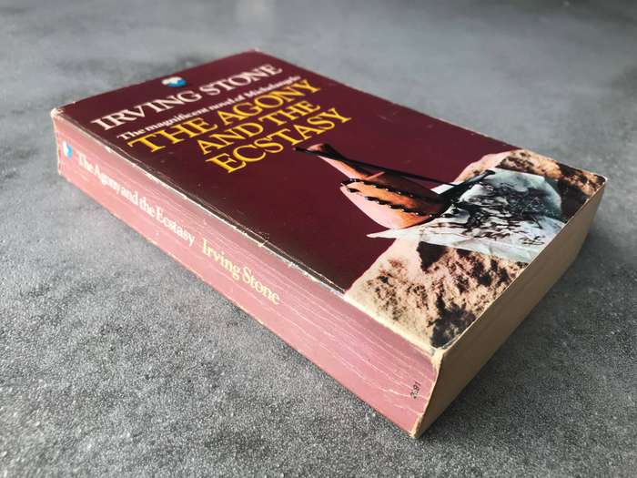 The Agony and the Ecstasy by Irving Stone [Paperback: Average]