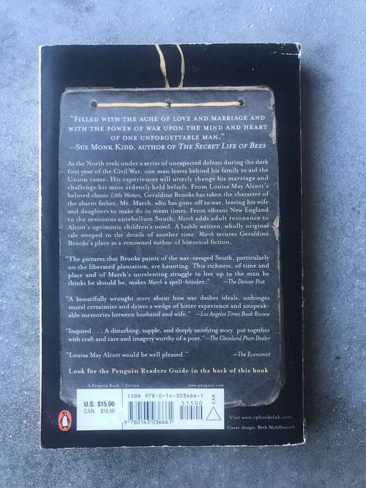 March by Geraldine Brooks [Paperback: Average]