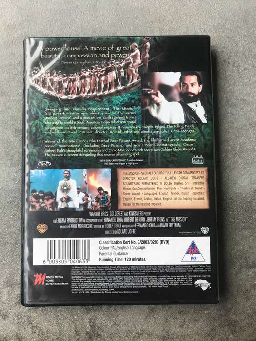The Mission [DVD]