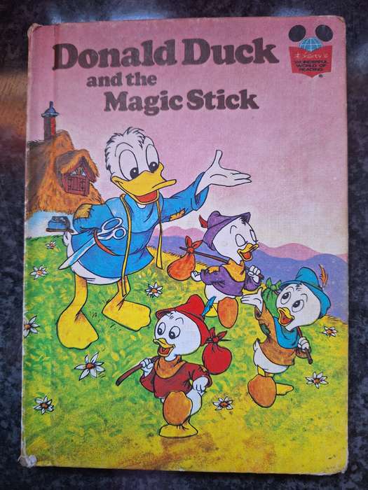 Donald Duck and the magic stick Children's book