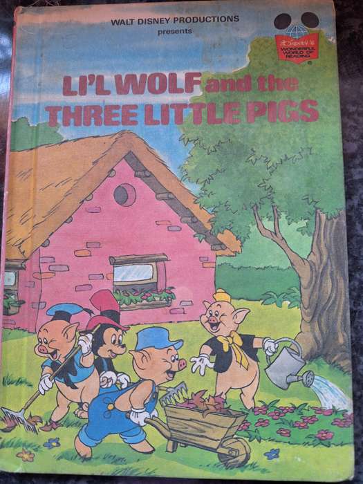 Li'l Wolf and the three pigs Children's book