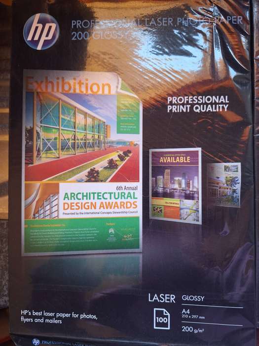 200g/m HP Laser Photo Paper - 100 Sheets