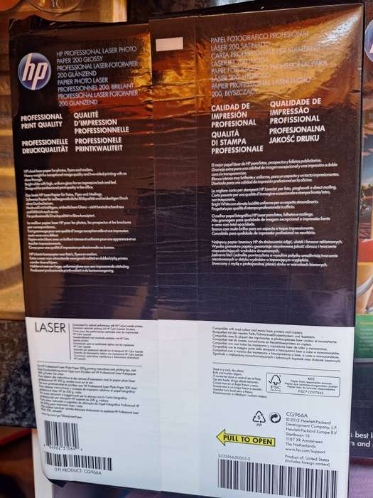 200g/m HP Laser Photo Paper - 100 Sheets