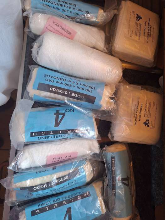 Lot of bandages
