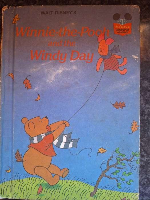 Winni the poo and the windy day children's book