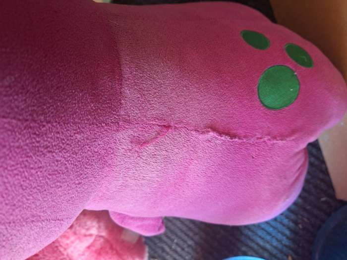 Large Barney Stuffed Animal