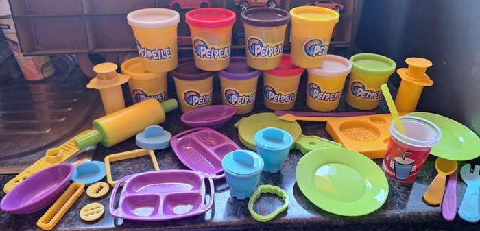 Huge pack of Clay with moulding tools