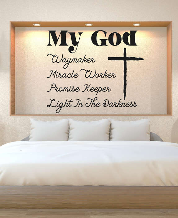 Christian wall stickers 50 cm in width