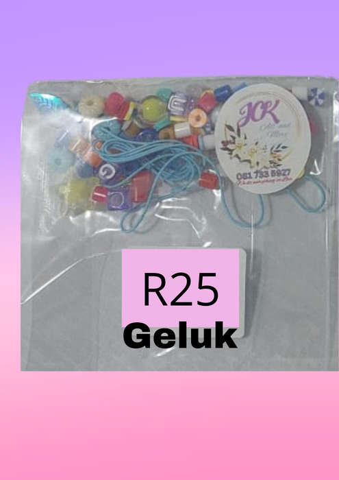 DIY Beads set for bracelet and neckless - kids