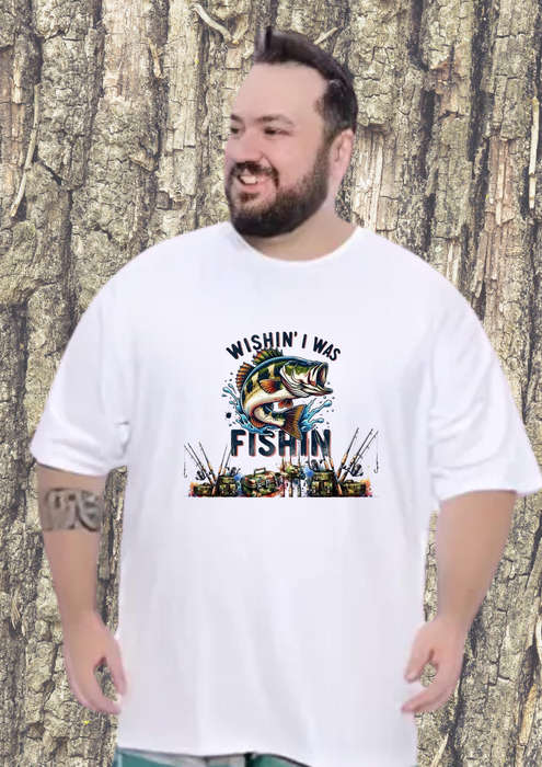 Fishing T-Shirt men 2XL - 5XL