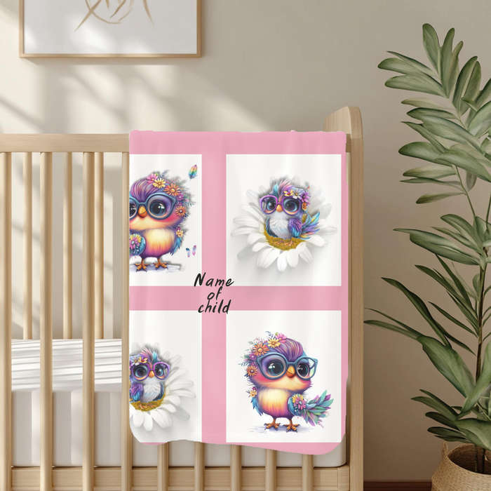 Baby girl nursery set