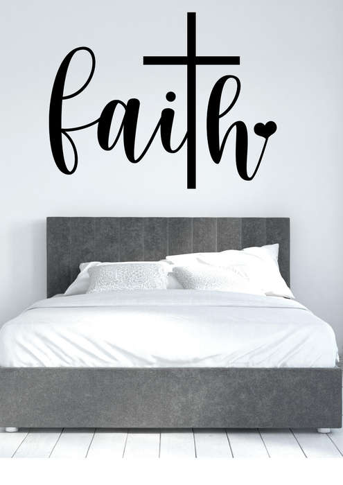 Christian wall sticker 50 cm in width