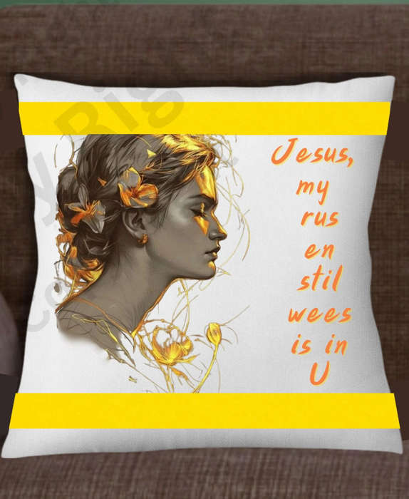 Cushion - home decor- throw pillow x 5 Afrikaans