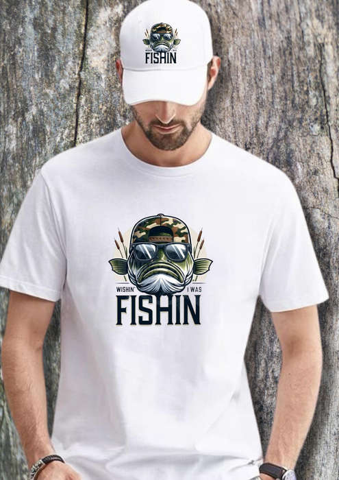 Fishing T-shirt men S-XL