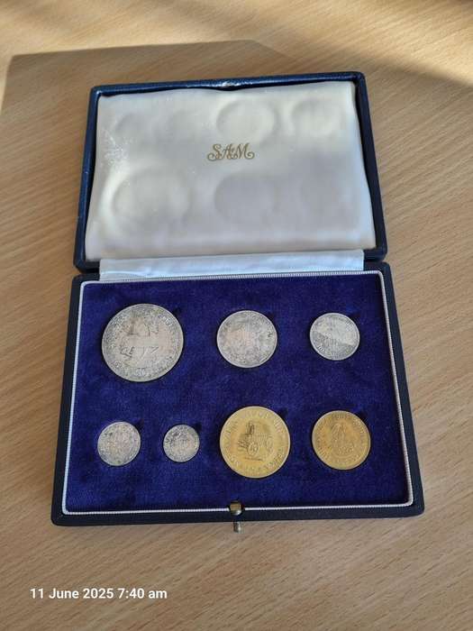 ****1961 SHORT PROOF SET IN SA MINT BOX****