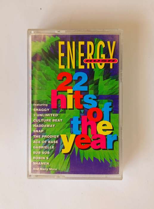 Energy Rush 22 hits of the year Cassette