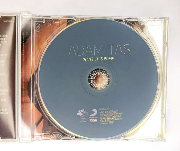 Adam Tas - Want jy is n boer CD