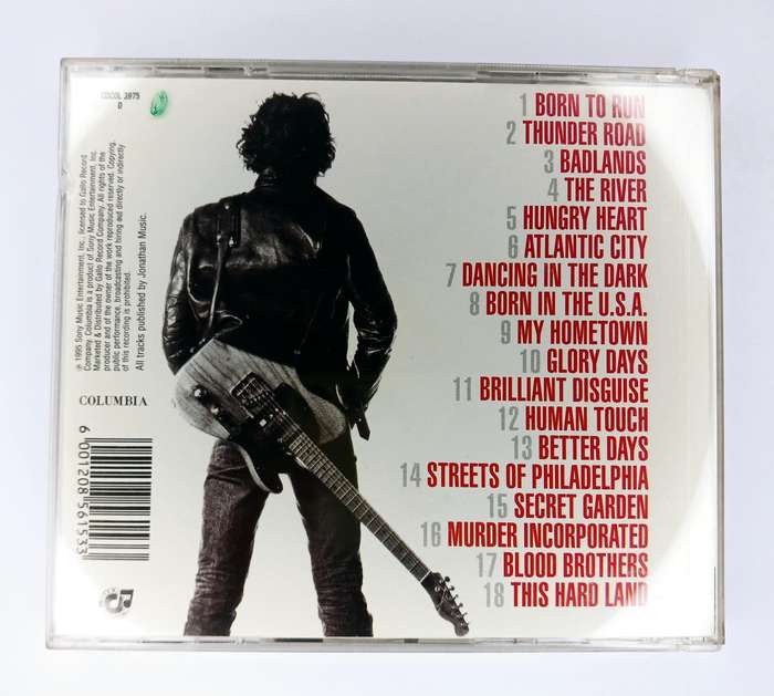 Bruce Springsteen - Greatest Hits CD