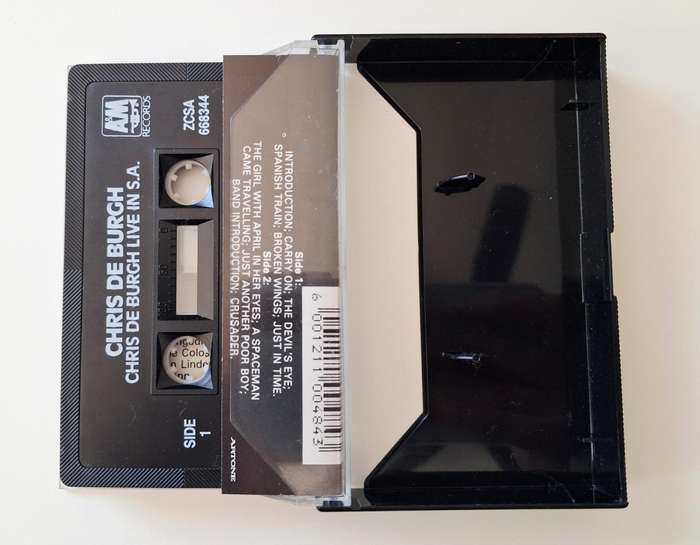 Chris de Burgh - Live in South Africa 1984 Cassette